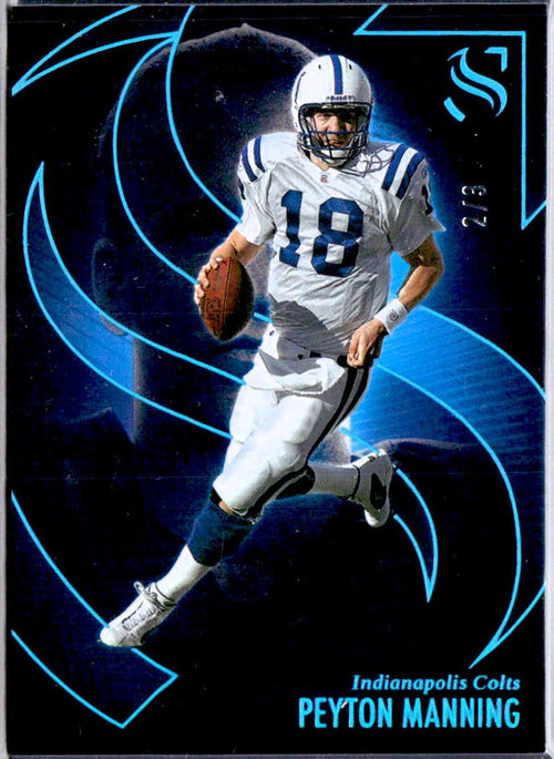 Peyton Manning 2025 Panini Silhouette Platinum SP 2/3