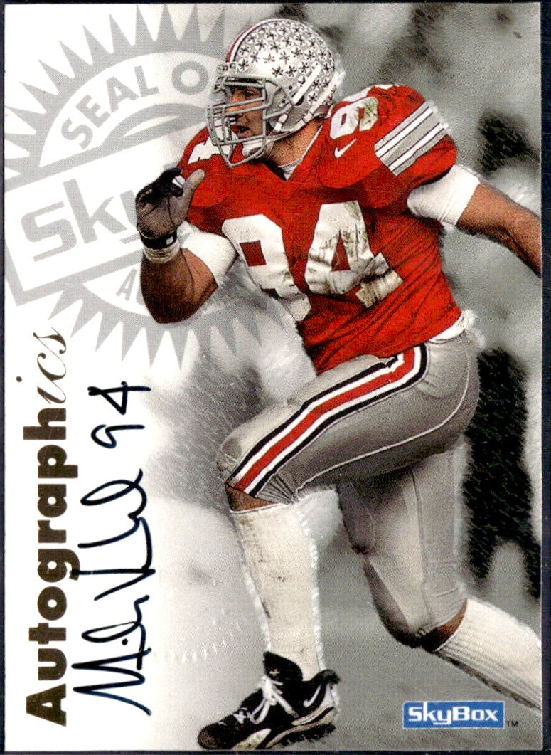 Mike Vrabel RC 1997 Skybox Autographics Rookie Auto
