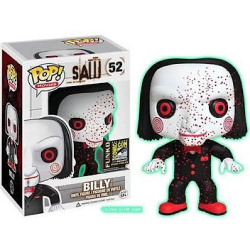 Billy, Glow, Bloody, SDCC, #52, (Condition 7.5/10)