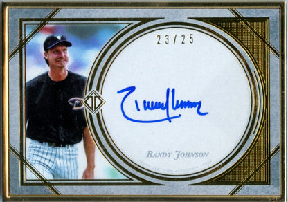 Randy Johnson 2018 Topps Transcendent Collection Gold Framed Auto SP 23/25