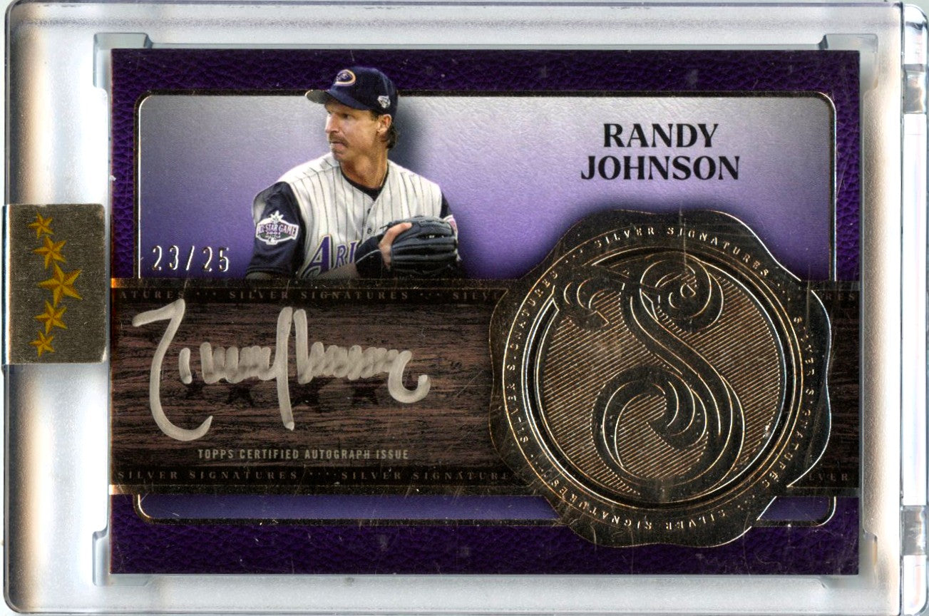 Randy Johnson 2025 Topps Five Star Silver Signatures Auto SP 23/25
