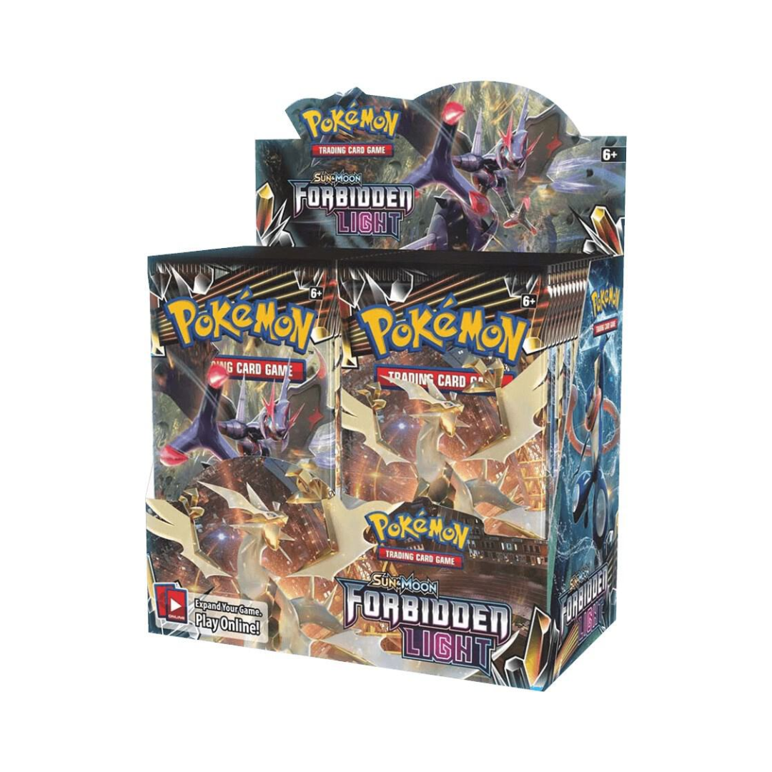 Pokemon Sun & Moon Forbidden Light Booster Box