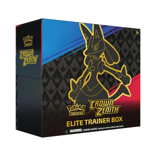 Pokemon Crown Zenith Sword & Shield Elite Trainer Box