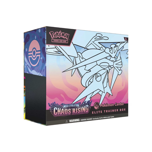 Pokemon Mega Evolution ME4 Chaos Rising POKEMON CENTER Elite Trainer Box