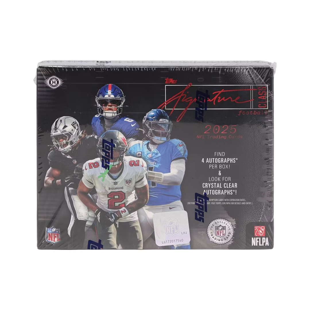 2025 Topps Signature Class Football Hobby Jumbo Box