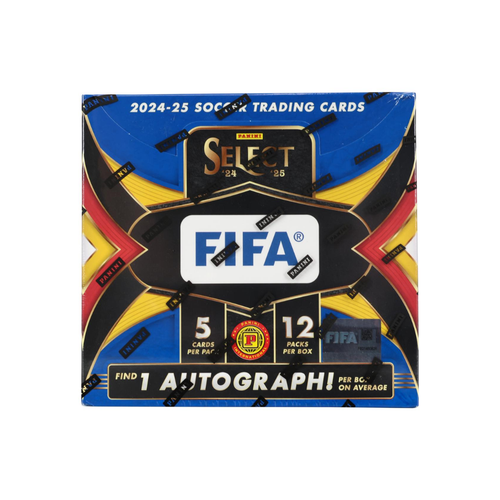 2024-25 Panini Select FIFA Soccer International Hobby Box