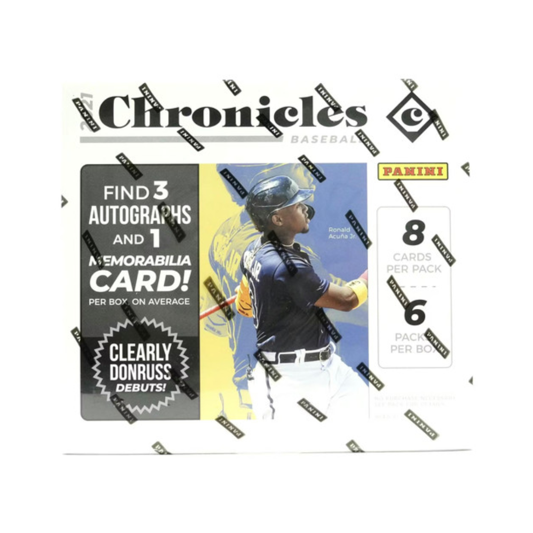 2021 Panini Chronicles Baseball Hobby Box
