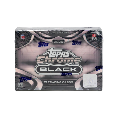 2025 Topps Chrome Black Football Hobby Box