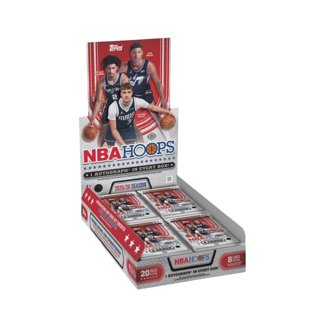 2025-26 Topps NBA Hoops Basketball Hobby Box