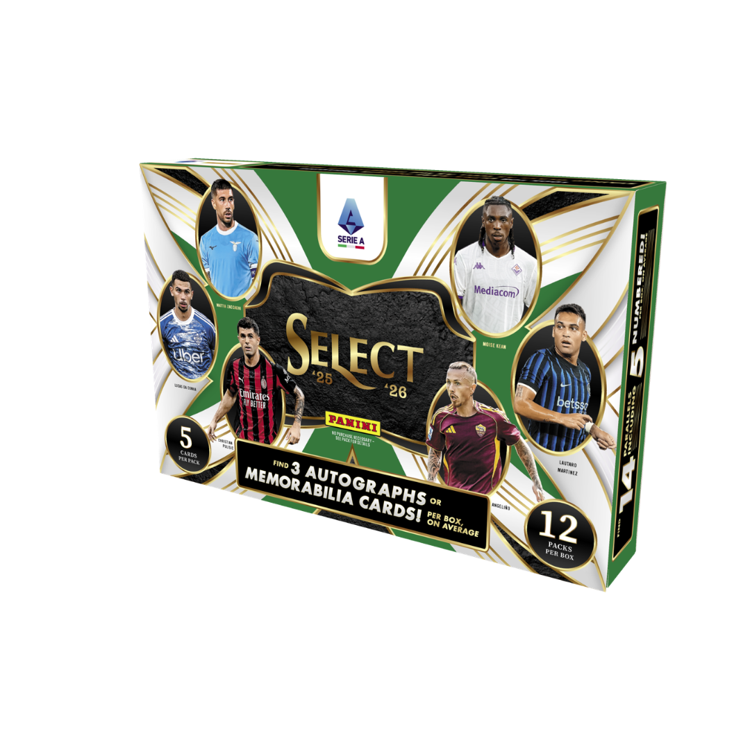 2025-26 Panini Select Serie A Soccer Hobby Box