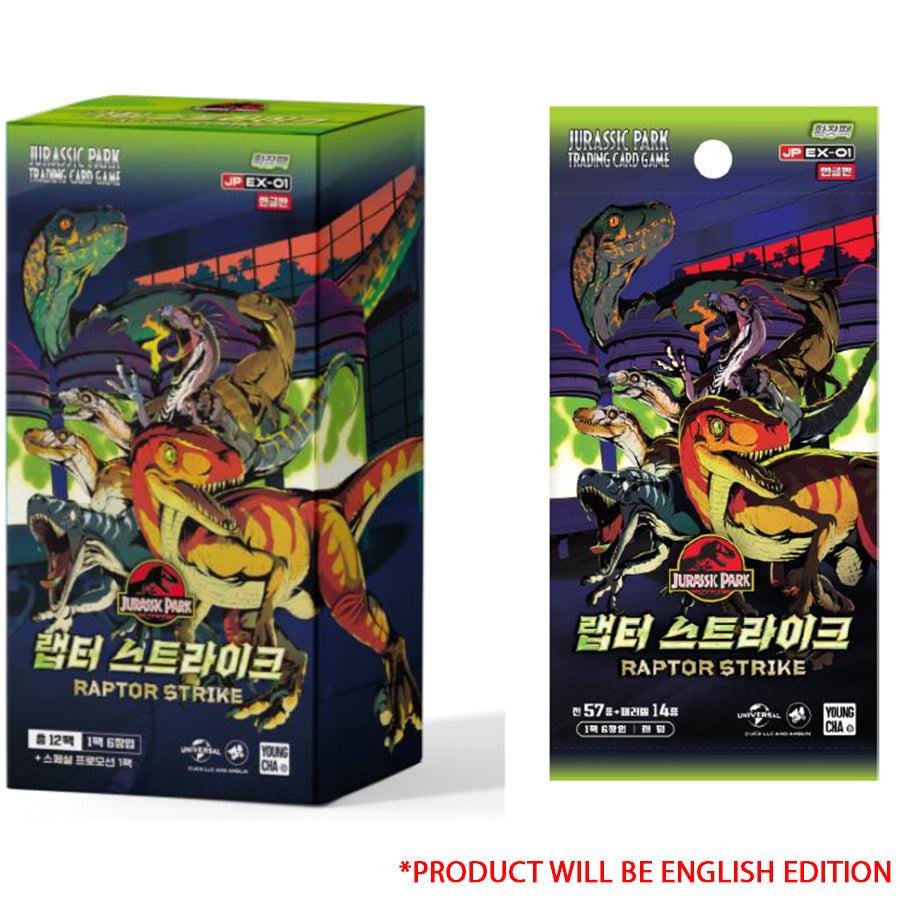 Jurassic Park TCG - Raptor Strike - Booster Expansion (EX01)