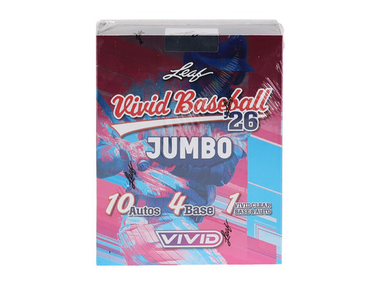 2026 Leaf Vivid Baseball Jumbo Box
