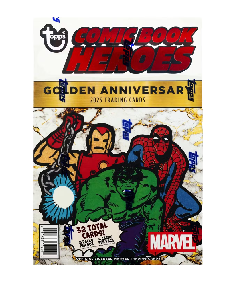 Marvel Comic Book Heroes 1975 Golden Anniversary Hobby Box (Topps 2025)