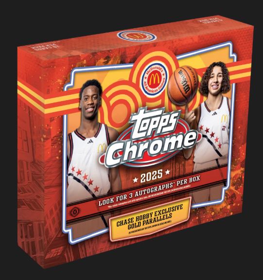 2025 Topps Chrome McDonald's All American Basketball Hobby Box