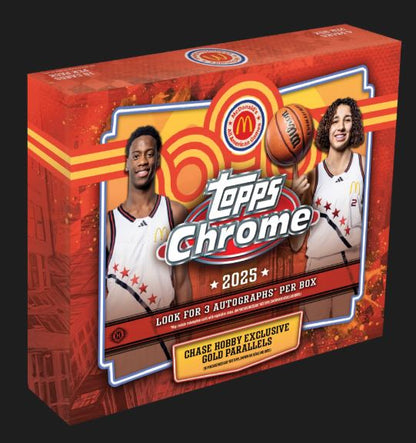 2025 Topps Chrome McDonald's All American Basketball Hobby Box