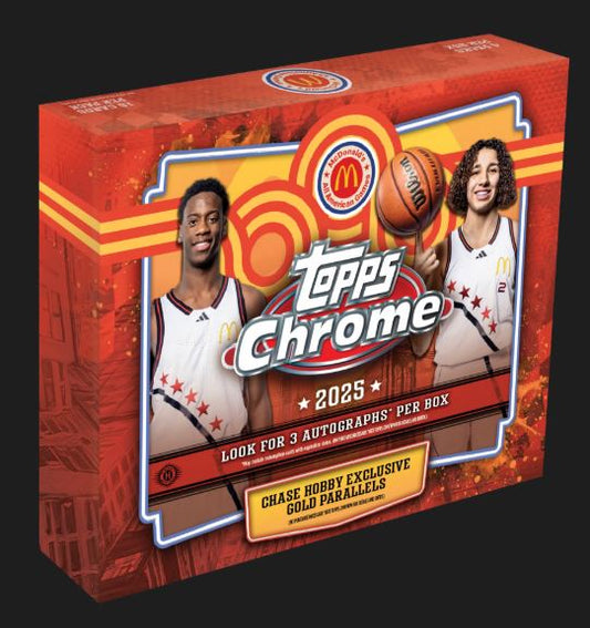 2025 Topps Chrome McDonald's All American Basketball Hobby Box