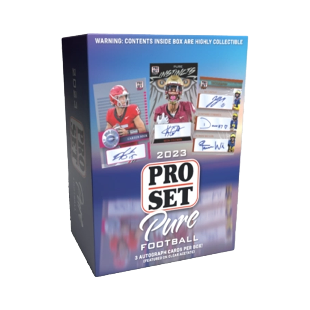 2023 Leaf Pro Set Pure Football Hobby Box