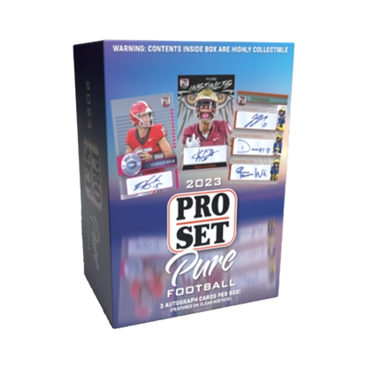 2023 Leaf Pro Set Pure Football Hobby Box