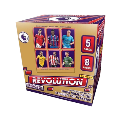 2022-23 Panini Revolution Soccer Hobby 8 Box Case