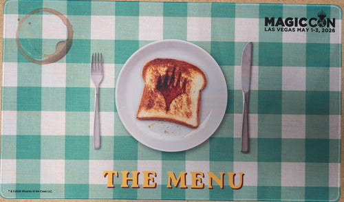 Magic the Gathering - MagicCon Exclusive 2026 Playmat - The Menu