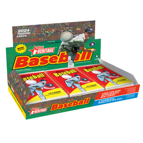 2024 Topps Heritage Baseball Mini Box