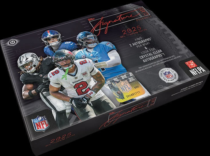2025 Topps Signature Class Football Hobby Jumbo Box
