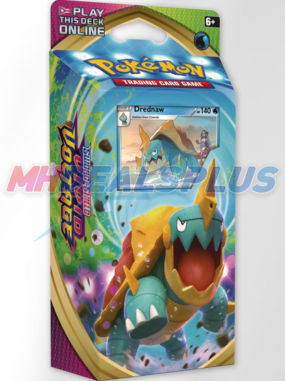 Pokemon TCG Vivid Voltage Charizard & Drednaw Theme Deck Sealed Case - 8 Boxes
