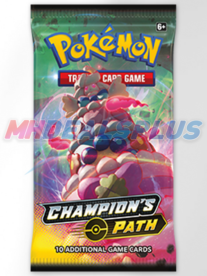 Pokemon TCG Champion's Path Marnie Premium Collection Box Case - 6 Boxes