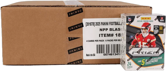 2025 Panini Prizm Football Blaster 20-Box Case