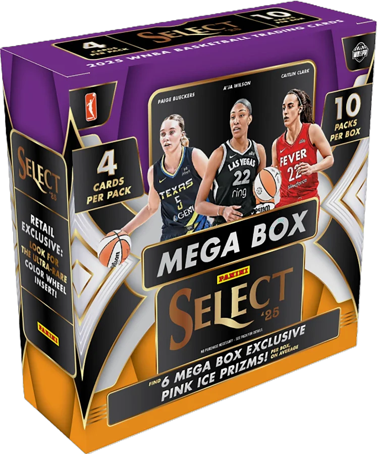 2025 Panini Select WNBA Mega 20-Box Case