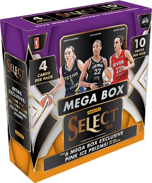 2025 Panini Select WNBA Mega 20-Box Case