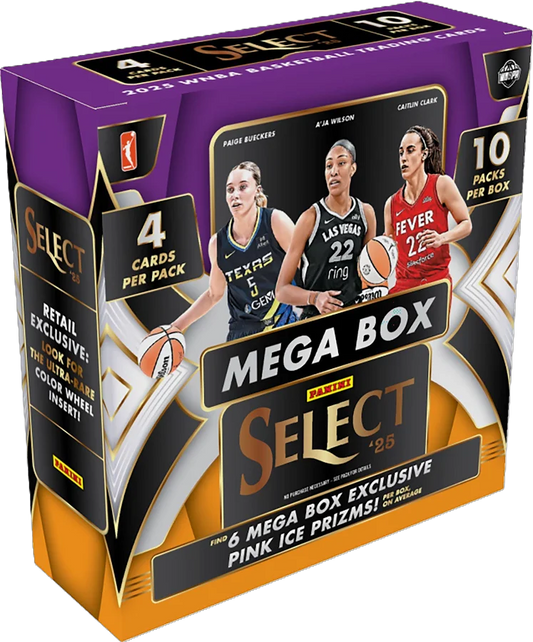 2025 Panini Select WNBA Mega 20-Box Case