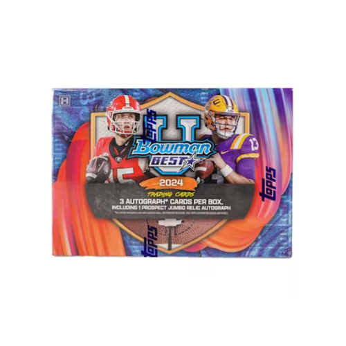 2024 Bowman University Best Football Breakers Delight Box