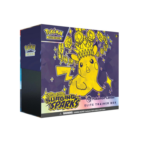 Pokemon Scarlet & Violet 8 Surging Sparks Pokemon Center ETB