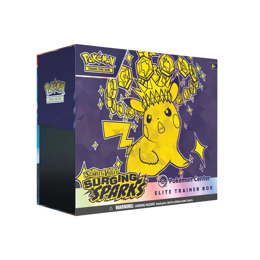 Pokemon Scarlet & Violet 8 Surging Sparks Pokemon Center ETB