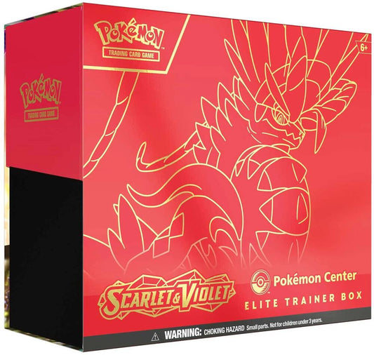 Scarlet & Violet Base (Koraidon) Pokémon Center Elite Trainer Box
