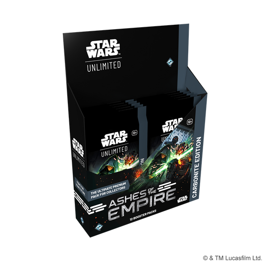 Star Wars Unlimited - Ashes of the Empire - Carbonite Booster Box