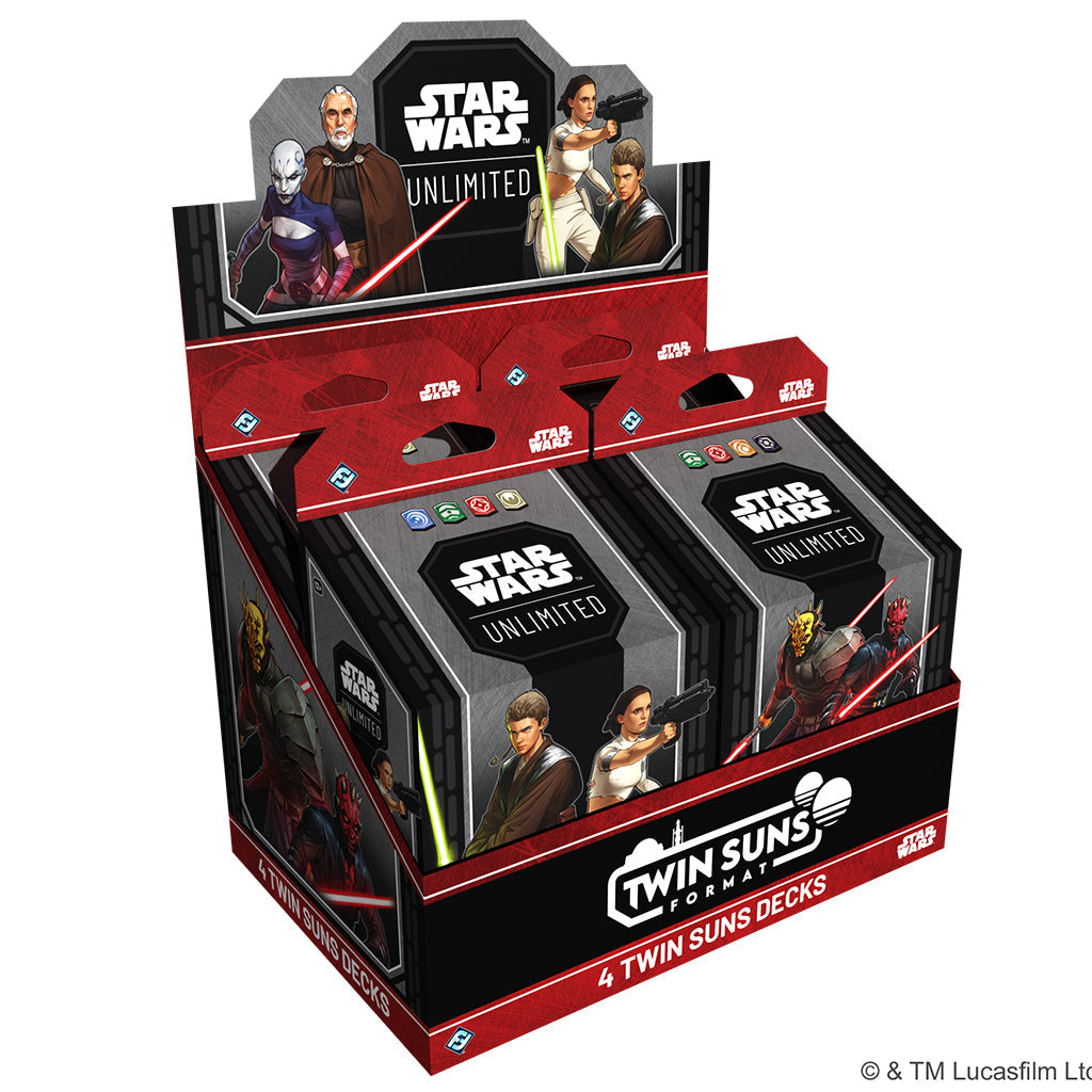Star Wars Unlimited - 2026 Twin Suns Decks (Set of 4)