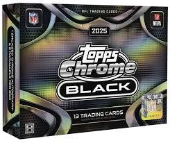 2025 Topps Chrome Black Football Hobby Box
