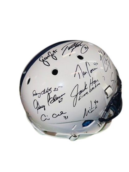 Penn State Linebacker U Multi Signed Full-Size Replica Helmet