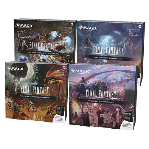 Magic the Gathering - Final Fantasy - Scene Box Set of 4